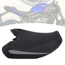 Yamaha MT-07, MT-07 og FZ-07 (fra 2025) forsete, førersetepute, PU, ​​sort