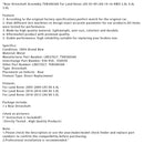 2010–2013 Land Rover LR4 V8 5,0 l Hintere Antriebswelle TVB500360