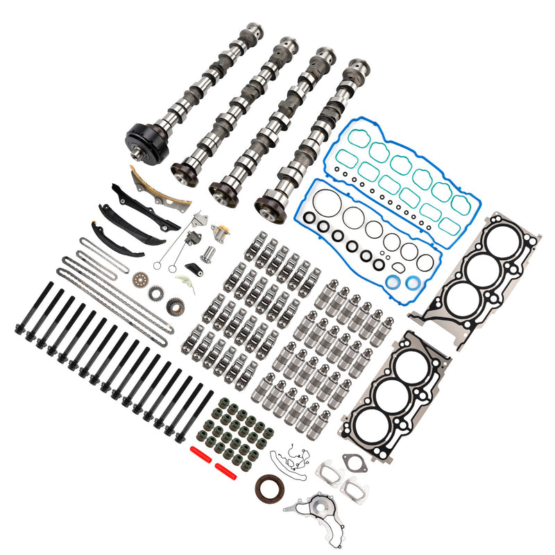 2011-2015 Jeep Grand Cherokee 3.6L V6 Motor Nockenwellen Kipphebel Stößel Steuerkette