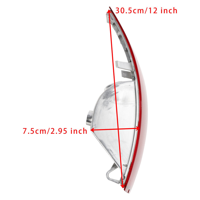 2007-2014 Volvo XC90 MK1 luz traseira esquerda refletor de luz traseira 30678970