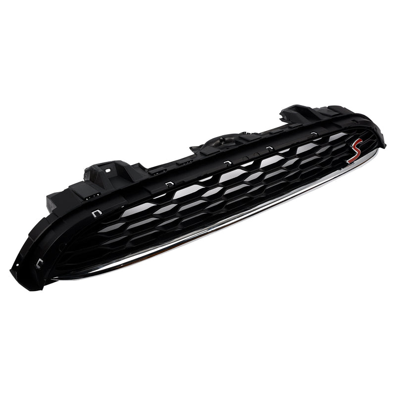 Vuodesta 2014 mini F56 3-ovinen SchraKTheck Cooper S, Cooper SD Black FrontGrill 5113735528