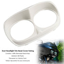 Kledning med dobbel frontlysramme for Road Glide 1998-2013