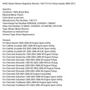 HVAC Heizung Gebläse Regler Widerstand 1581773 Für Chevy Impala 2000-2013