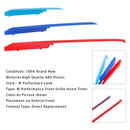 2025 BMW X3 Tri-Color ABS Front Kidney Grille Insert Trims Clip