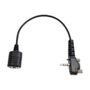 K interface headset forbindelseskonverterkabel til Vertex VX-210 VX-228 VX-230 VX-231