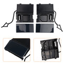 EIN Paar Auto Vorderen Stoßfänger Tow Haken Auge Abdeckung Kappe Für VW Touarge 2014 - 2018