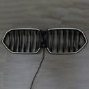 2020–2022 BMW X6 G06 M50I kameranreiällä, musta säleikkö etulattialle