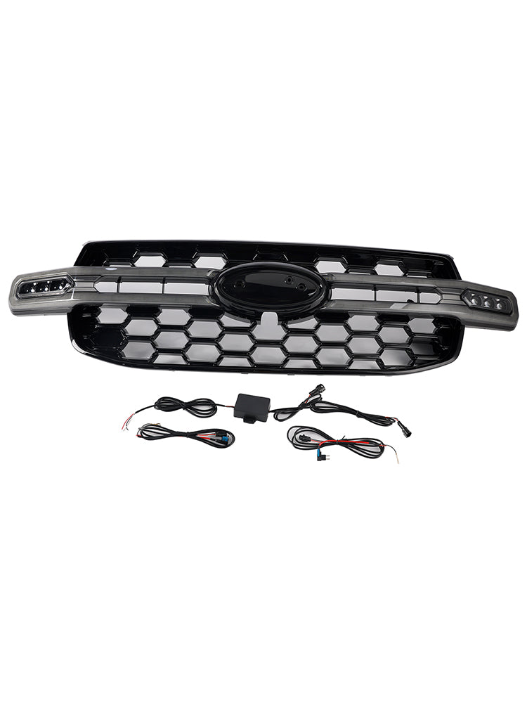 Kühlergrill für die Frontstoßstange, passend für Ford Ranger Everest Next Gen Wildtrak 2023–2024