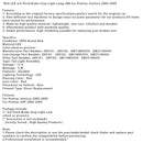 2006–2009 Pontiac Solstice GXP rote LED 3. dritte Bremsleuchte Bremsleuchte 28 K