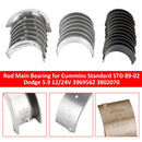 1989-2002 Cummins Standard STD Dodge 5.9 12/24V Pleuellager Hauptlager 3969562 3802070