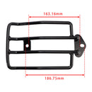 Gepäckträger hinten, schwarz, für Solositz, passend für Sportster XL XR 883 1200 2004-2022