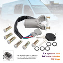 Zündschloss + 6x Schließzylinder + Schlüssel 2991727 für Iveco Daily (2000–2006)