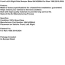 2019-2024 Ram 1500 acabamento do pára-choque dianteiro esquerdo e direito 8414296AA