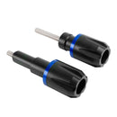 2019-2023 BMW F900R F750GS F850GS CNC Anti-Crash Frame Slider Protector Blue Black