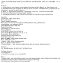 2007–2011 Jeep Wrangler 3,8 L 4WD Front Drive -akselin kardaanin akseli 52753319ac