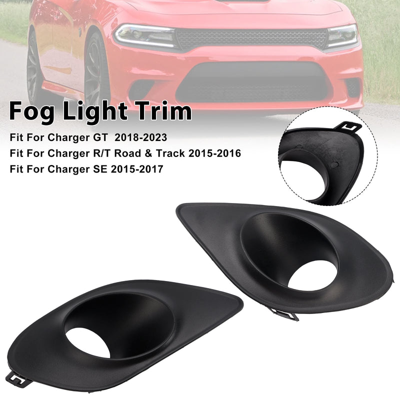 Paar Nebel Licht Lünette Für Dodge Charger 2015-2022 68280428AA