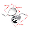 Rückspiegel-Set für Indian Scout Sixty Bobber Springfield Dark Horse 16-25