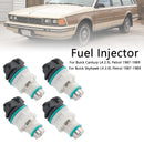 4PCS Kraftstoff Injektor 17111814 Fit Chevy Cavalier Korsika Fit Buick Century