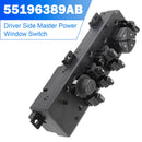 Hovedbryter for elektriske vindusheiser, førerside, Jeep Grand Cherokee (1999–2004), delenummer: 55196389AB 1S13105