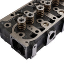 Kompletter Zylinderkopf mit Ventilfeder und Dichtungssatz für Kubota V1505E V1505D