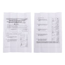 2 stykker 36-80 Standard Strut Set til Werner Aluminium Rooftop Ladder AH2210 AH2210B