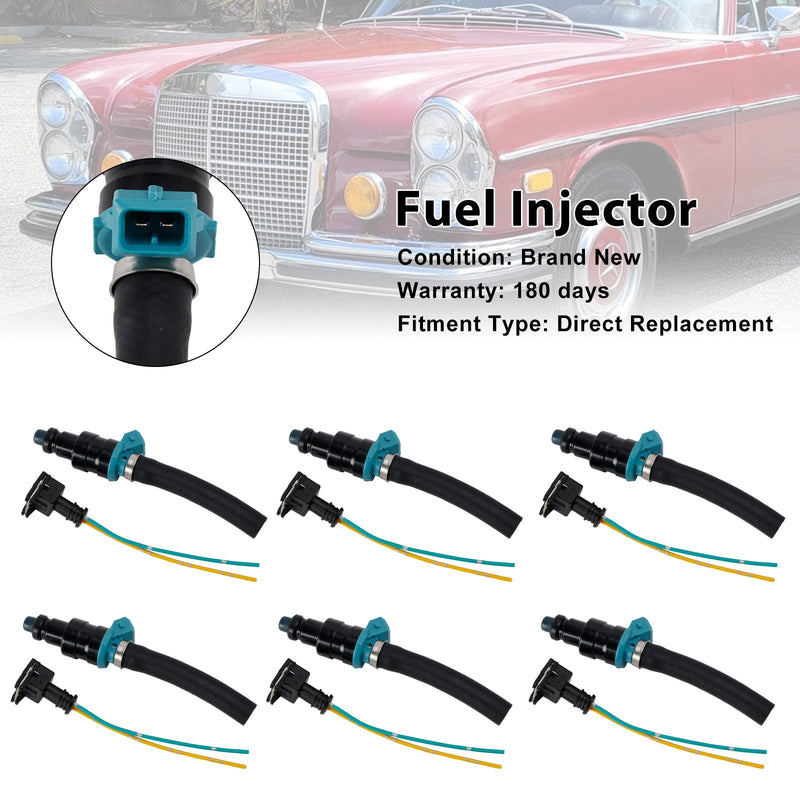 Mercedes-Benz 280SEL 450SE 280SEL 4.5L V8 6PCS Fuel Injector 0280150036