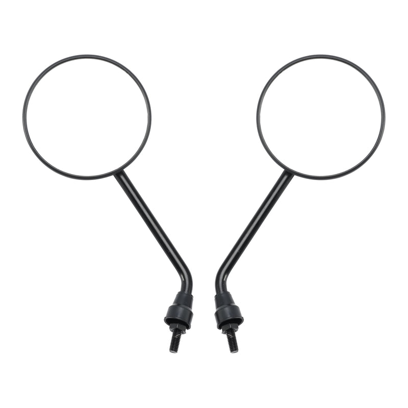 Simson S50 S51 S53 SR50 Schwalbe KR51 par de espelhos retrovisores pretos M8x1,25