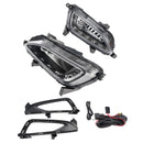 2016-2018 Hyundai Tucson LED Fog Lights Front Bumper Lamps with DRL 86525-D3200 5000K-7000K