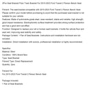 2015-2023 Ford Transit 2-Personen-Sitzbank, 2-teilige Sitzhalterung, Bodenschienenhalterung