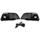 Tåkelysgrilldeksel 80A807680L for Audi Q5 SQ5 (2018–2022) – Før facelift med tilbehør