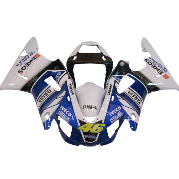 1998-1999 Yamaha YZF-R1 injeksjonskinnesett kroppsplast ABS