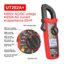 UT202A+ Digitales Zangenmessgerät 6000 Counts Automatische Bereichswahl True RMS NCV Multimeter