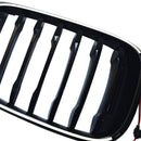 Frontgrill mit Nierenform in Hochglanzschwarz, passend für BMW X4 G02 X3 G01 G08 2018-2021