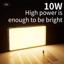 D02 RGB Fill Light Videokamera Mobiltelefon Live Full Color LED Fill Light