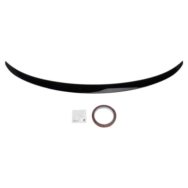 Schwarz glänzender Heckspoiler für Tesla Model 3 17-23, Original-Werksstil