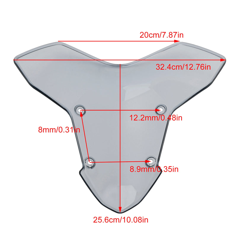 2020-2024 Kawasaki Z H2/SE Z900 Windschutzscheibe