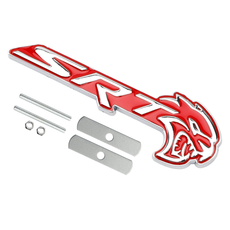 Crachá do emblema do hellcat da grade mais fria para o challenger srt chrom