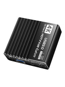 USB 3.0 Video Capture Card HDMI 4K Aufnahme Box Spiel Live Broadcast Mikrofon