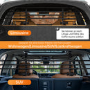 Gepäckraum Hundegitter Schutzgitter Trenngitter für Auto SUV Kombi Universal