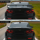 Universal justerbar letvægts GT aluminium bagvinge racerspoiler Generisk