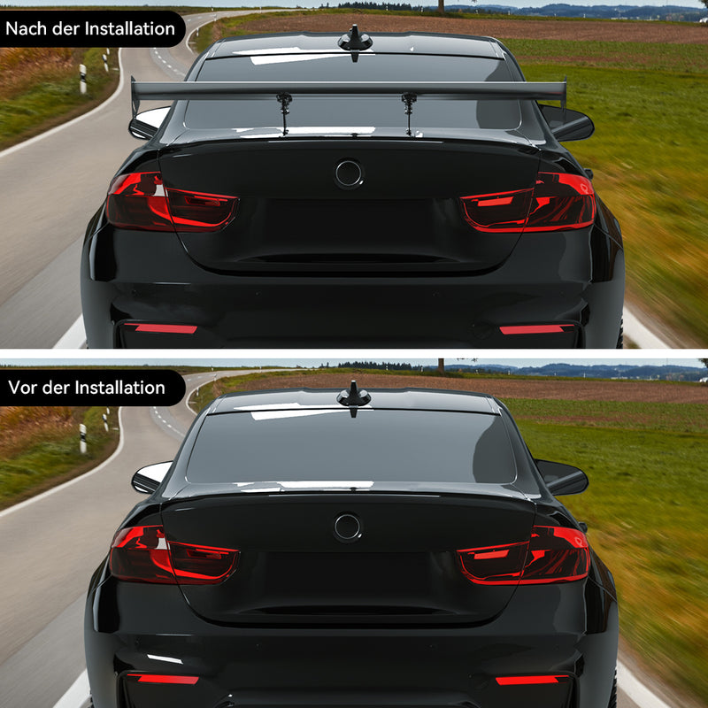 Universal justerbar letvægts GT aluminium bagvinge racerspoiler Generisk