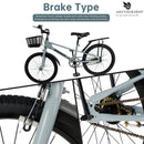 20" Teenager Kinder Fahrrad mit Korb für jungen und Mädchen