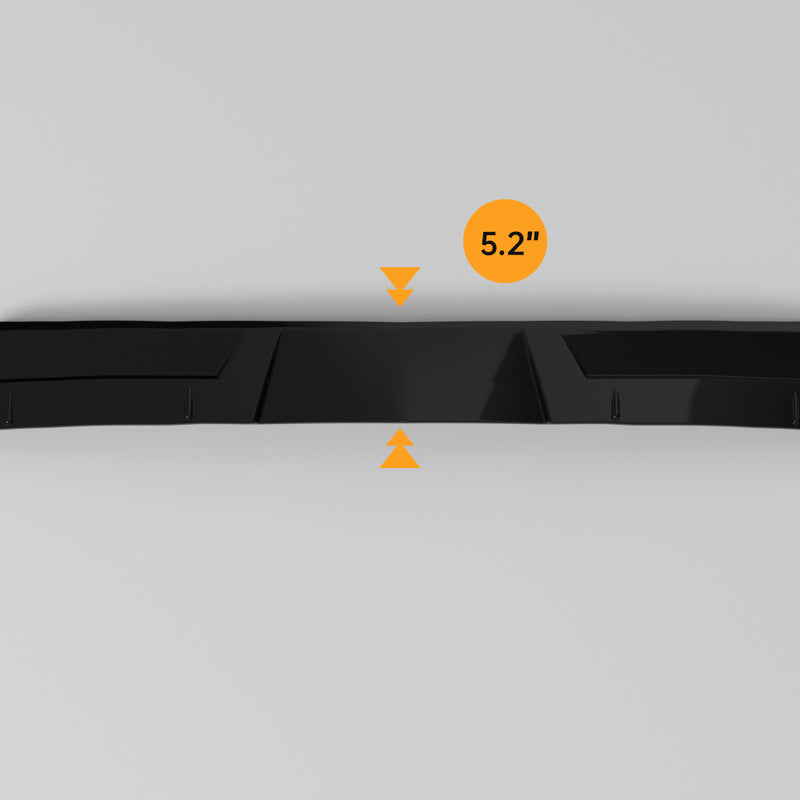 Glänzend schwarzer Heckscheiben-Dachspoiler, passend für Toyota Camry LE SE XSE XLE 2018-2021 Generic