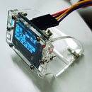 Raspberry Pi 4B 0,96-Zoll-OLED-Anzeigemodul IP-Festplatteninformationsanzeige