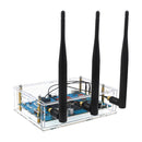 BananaPi Openwrtone Shell Acryl Transparent Schutzhülle Externe Antenne