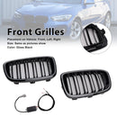 2012-2014 BMW 1er F20 F21 2-teiliger Frontstoßstangen-Nierengrill 551137239021
