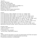 Mass Air Flow Meter Sensor For Audi A3 A4 VW Passat 1.8T 0280217112