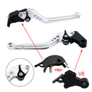Palanca larga de embrague y freno adecuada para YAMAHA XSR900 XSR900GP MT-09 MT-09SP 2024-2025