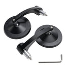 Pár motocyklů kulatý 7/8"" CNC tyčový konec Zpětná boční zrcátka Bobber Cafe Racer