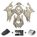 Injection Verkleidung Kit Karosserie Kunststoff ABS fit Für Yamaha YZF-R6 2017-2023